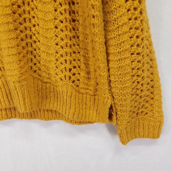 Madewell Wool Alpaca Blend Pullover Sweater Size Medium Windemere Pointelle - Picture 15 of 16